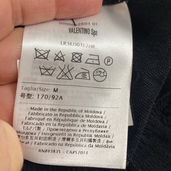 RED VALENTINO Knit Ruffle Dress - Picture 8 of 15